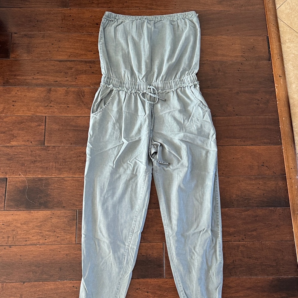 Young Fabulous & Broke Olive Jumpsuit